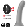 rune majestic dildo s - vibrateur watchme technologie sans fil compatible
