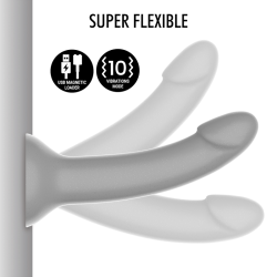 rune majestic dildo s - vibrateur watchme technologie sans fil compatible