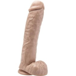 gode 28 cm avec billes en peau