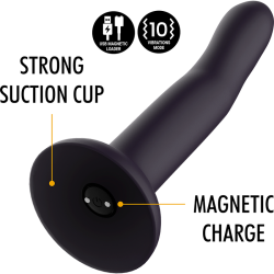 duman mystic dildo l - vibrateur compatible avec la technologie sans fil watchme