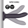 duman mystic dildo l - vibrateur compatible avec la technologie sans fil watchme