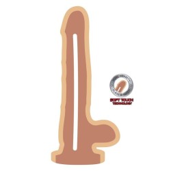 gode double densité 12 cm balles peau