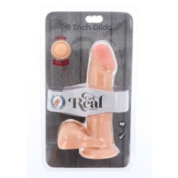 gode double densité 18 cm balles peau