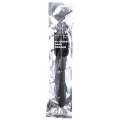 douche anal ridée en silicone 27 cm