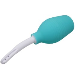 douche en caoutchouc bleu poire anal
