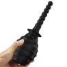 puissant vibrateur télécommande plug anal noir