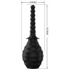 puissant vibrateur télécommande plug anal noir