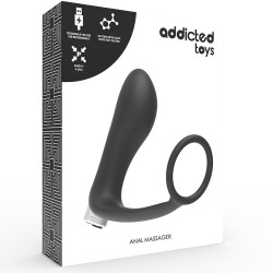 vibrateur prostatique rechargeable modèle 1 - noir