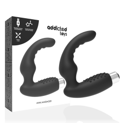 vibrateur prostatique rechargeable modèle 2 - noir