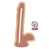gode double densité 17 cm balles peau