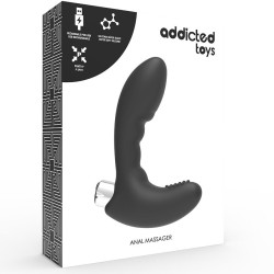 vibrateur prostatique rechargeable modèle 4 - noir
