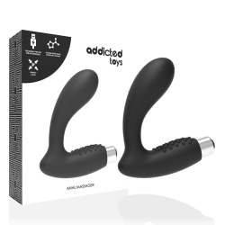 vibrateur prostatique rechargeable modèle 5 - noir