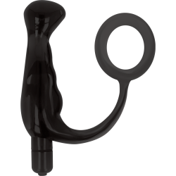 vibrateur prost tico noir 10 cm