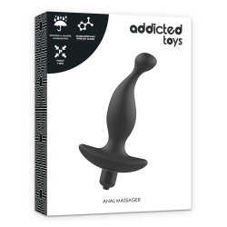 masseur anal avec vibration noire modèle 1