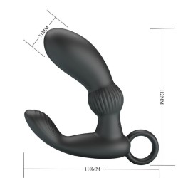 cayla vibrateur masseur anal noir