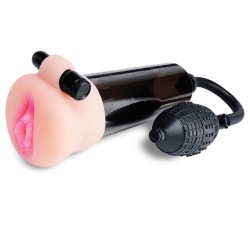 pompe à ondes stimulantes avec masturbateur