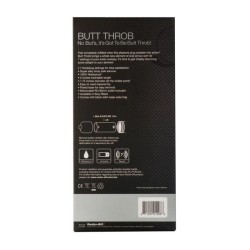 stimulateur butt throb p-point 7 vitesses noir