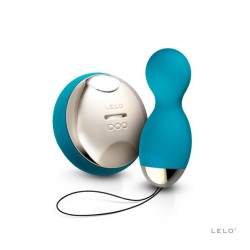 balles hula bleu badge