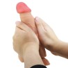 série sliding skin gode réaliste avec ventouse sliding skin télécommande flesh 21,8 cm