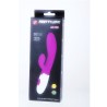 flirtation vibrateur alvis avec stimulateur de clitoris