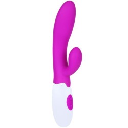 flirtation vibrateur alvis avec stimulateur de clitoris