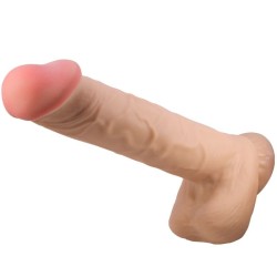 série sliding skin gode réaliste avec ventouse sliding skin flesh 26 cm