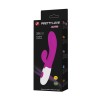 flirtation vibrateur alvis avec stimulateur de clitoris