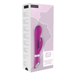 bwild deluxe bunny rabbit vibrateur framboise