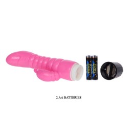 vibrateur rose 22.5 cm