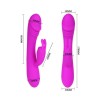 smart vibrateur avec lapin 30 modes chasseur
