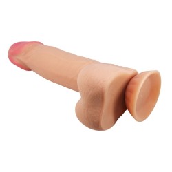 série sliding skin gode réaliste avec ventouse sliding skin 21,8 cm