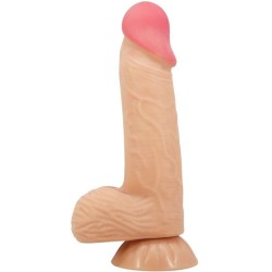 série sliding skin gode réaliste avec ventouse sliding skin 20,6 cm