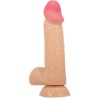 série sliding skin gode réaliste avec ventouse sliding skin 20,6 cm