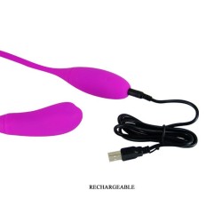smart vibrateur snaky vibe 7 v + 3 chatouilles