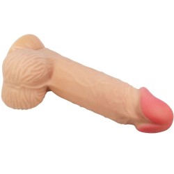 série sliding skin gode réaliste avec ventouse sliding skin 20,6 cm