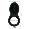 cobra anneau vibrateur noir