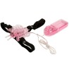 harnais avec papillon vibrant multivitesses