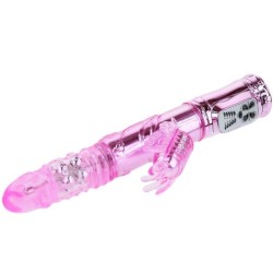 vibrateur rechargeable avec stimulateur de papillon rotation et throbbing