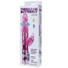 vibrateur rechargeable avec stimulateur de papillon rotation et throbbing