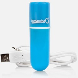 bala vibreura rechargeable vooom bleu