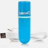 bala vibreura rechargeable vooom bleu