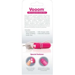 bala vibreura rechargeable vooom rose
