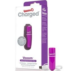 bala vibreura rechargeable vooom violet