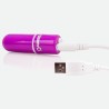 bala vibreura rechargeable vooom violet