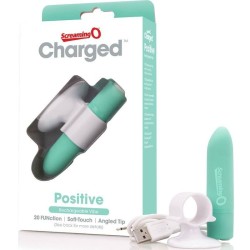 masseur rechargeable positive vert