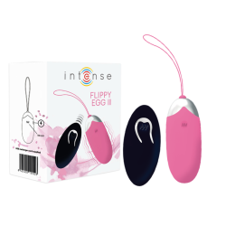 oeuf vibrant flippy ii avec télécommande rose