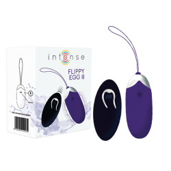 oeuf vibrant flippy ii avec télécommande violet