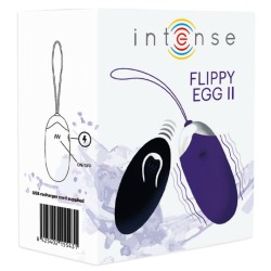 oeuf vibrant flippy ii avec télécommande violet