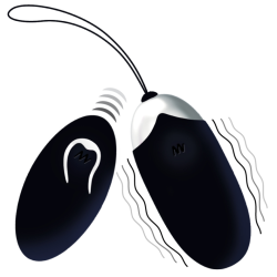 oeuf vibrant flippy ii avec télécommande noir