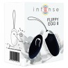 oeuf vibrant flippy ii avec télécommande noir